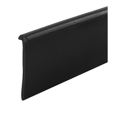 Prime-Line Vinyl Shower Door Bottom Sweep, 36 In. x 1 In. Strip, Blackr (Single Pack) M 6230